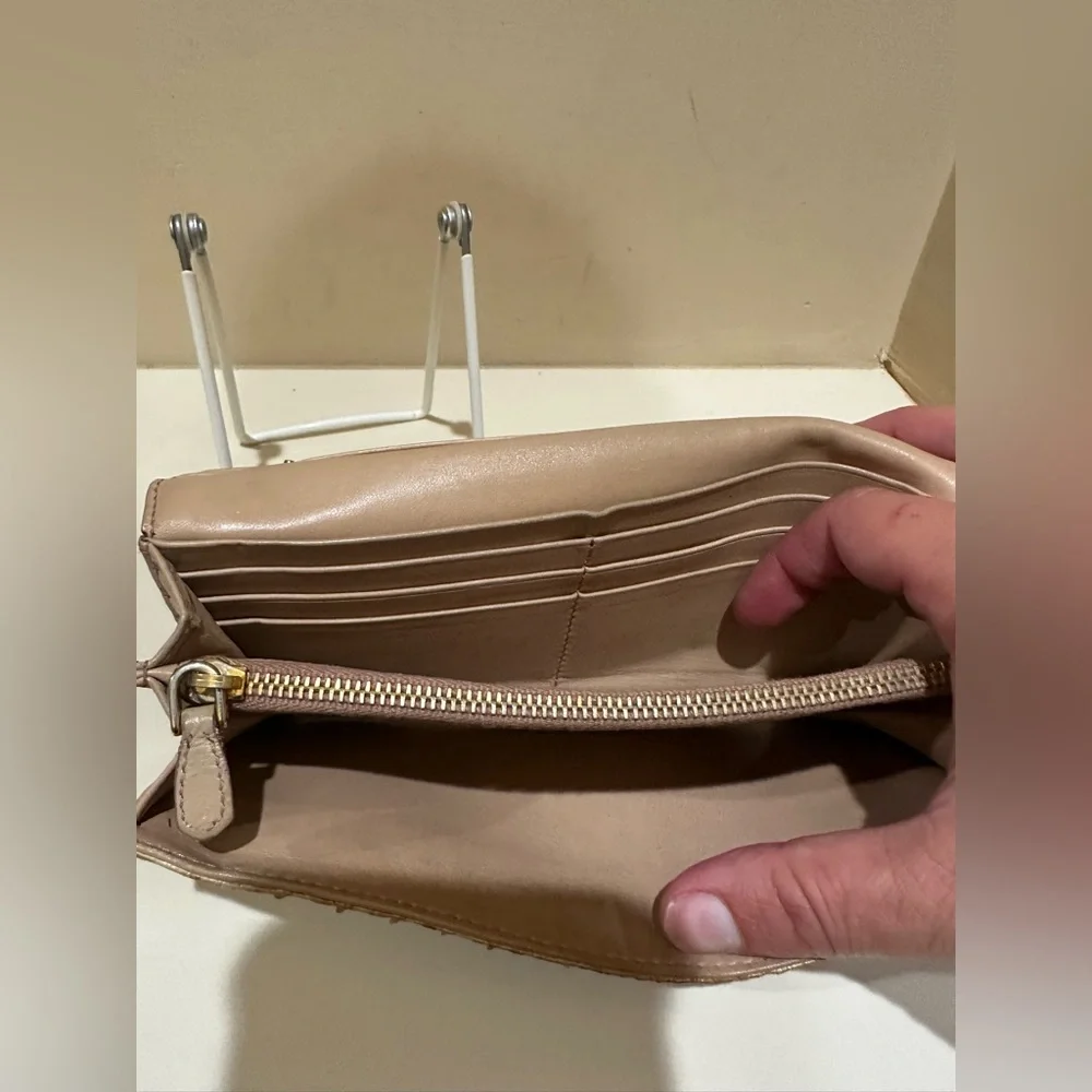 Prada Gold Python Long Wallet - Picture 13 of 15